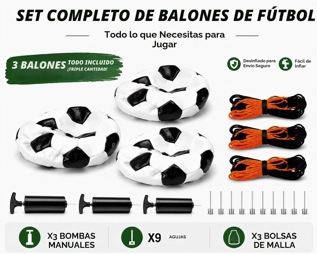 Balón de fútbol de tamaño 2\/3\/4\/5 con bomba y bolsa, pelota desi...