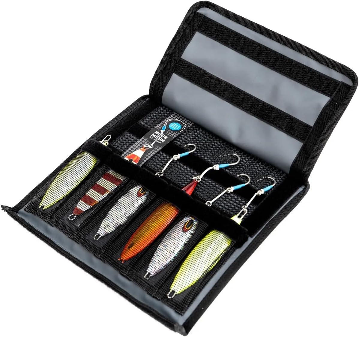 Nomad Design Jig Wallet - Organizador de señuelos de pesca con sist...