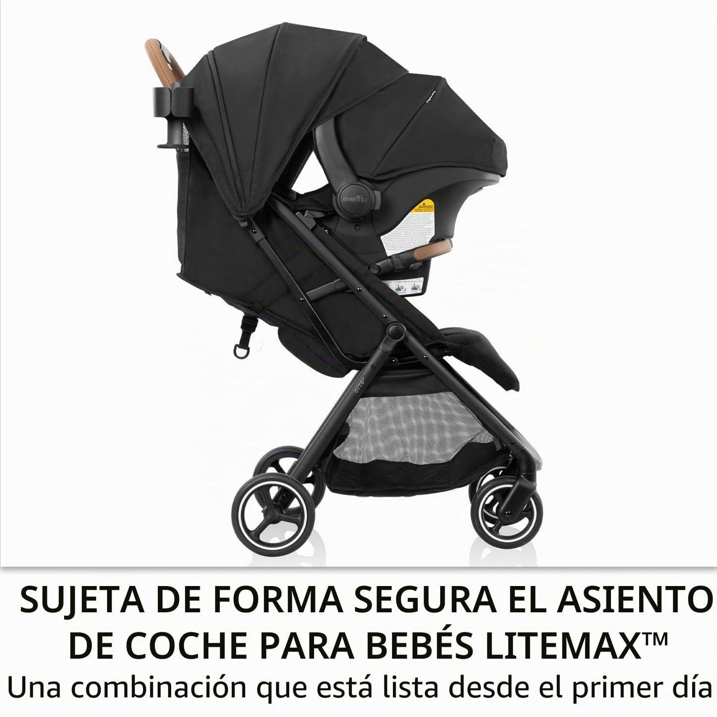 Evenflo Otto+ Travel System w\/LiteMax - Asiento infantil para gato...