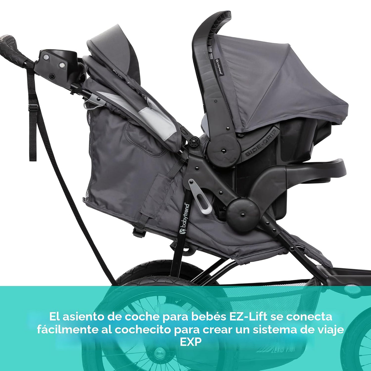 Sistema de viaje para corredores Baby Trend Expedition® Zero Flat c...