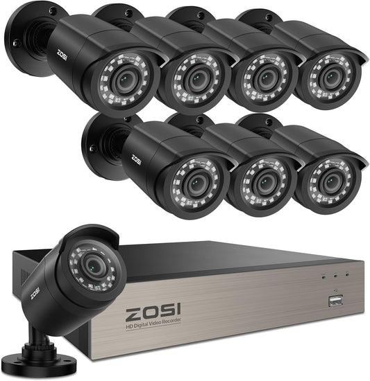 ZOSI 3K Lite 8CH Sistema de Cámaras de Seguridad para el Hogar Exte...