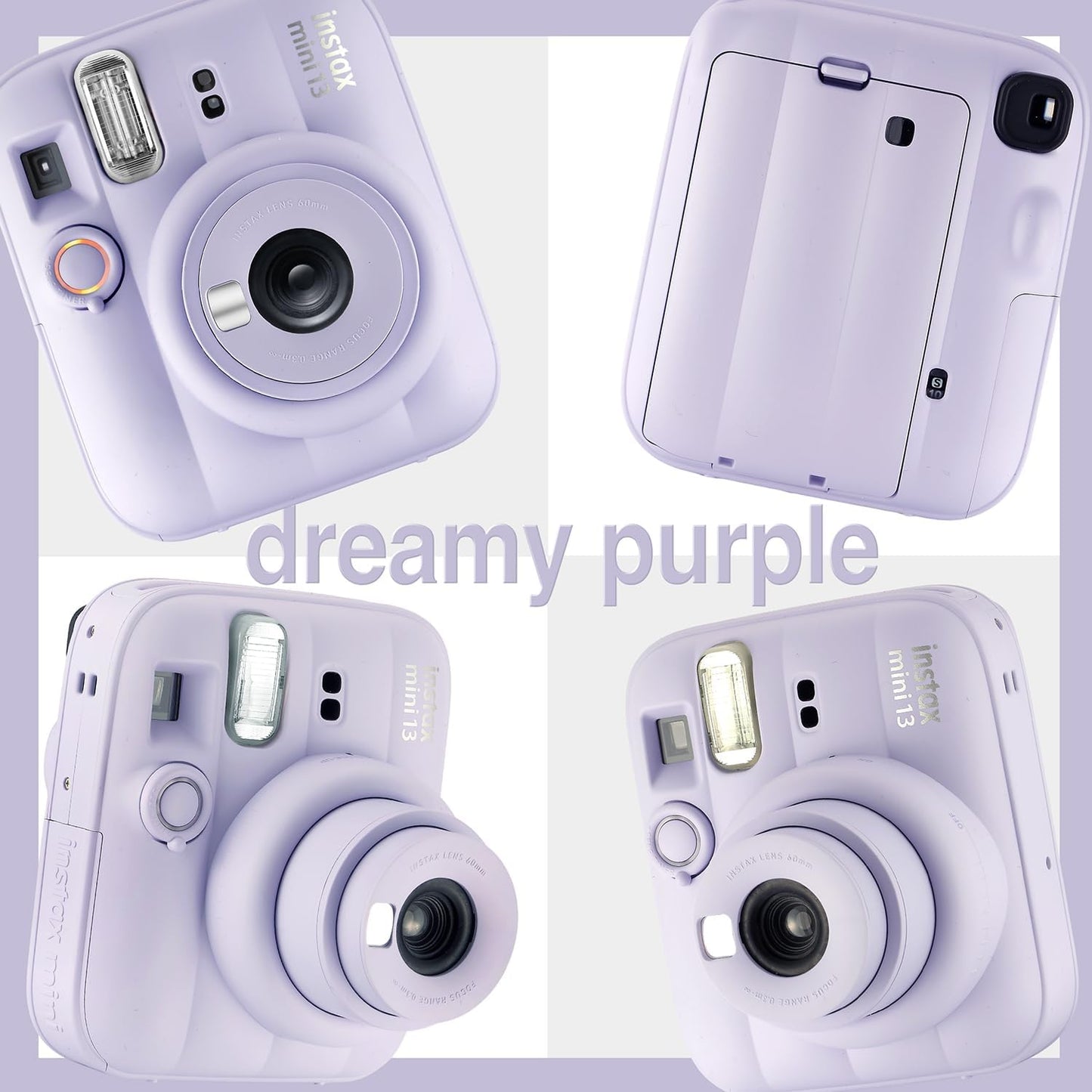 Fujifilm Instax Mini 13 Cámara Instantánea 60 Películas y Accesorio...