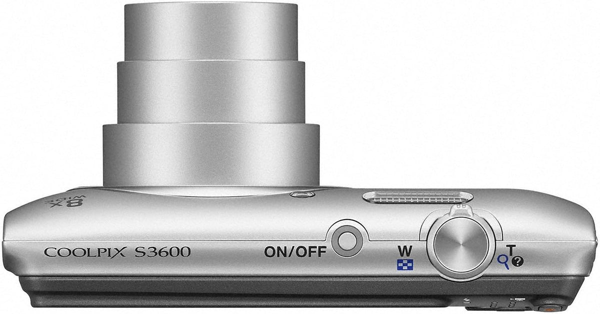 Nikon Cámara digital COOLPIX S3600 Plata S3600SL