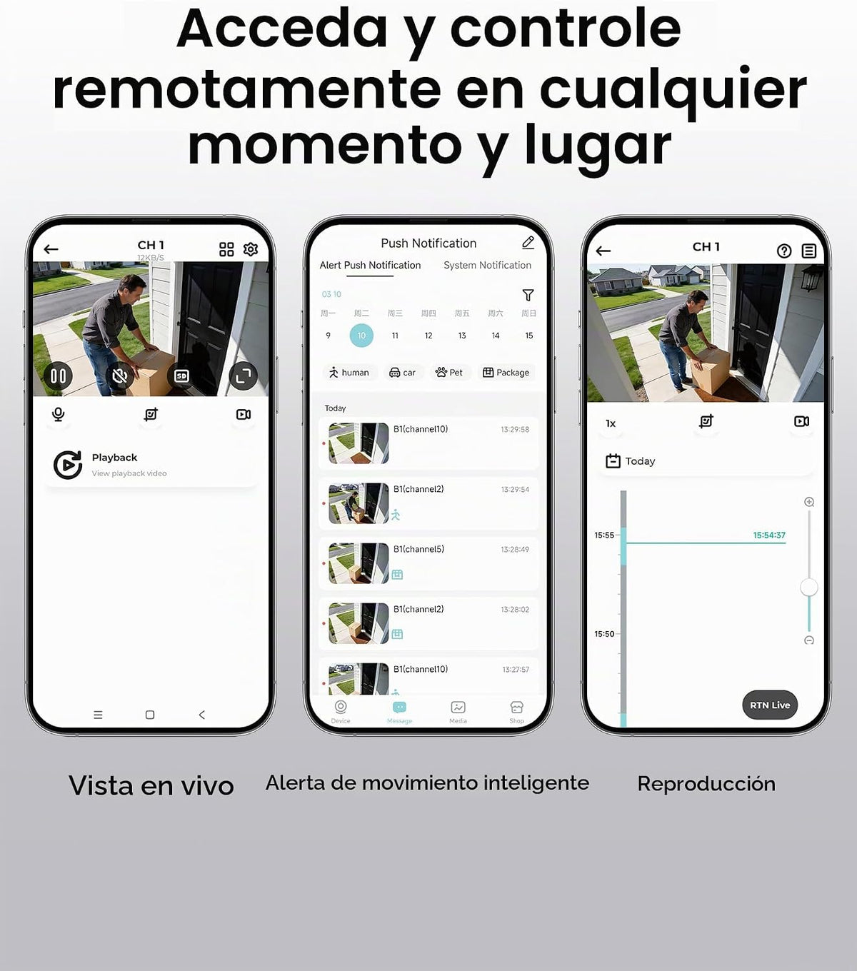 ZOSI 8CH Sistema de Seguridad HD-TVI Cámaras de 1080N Grabador de V...