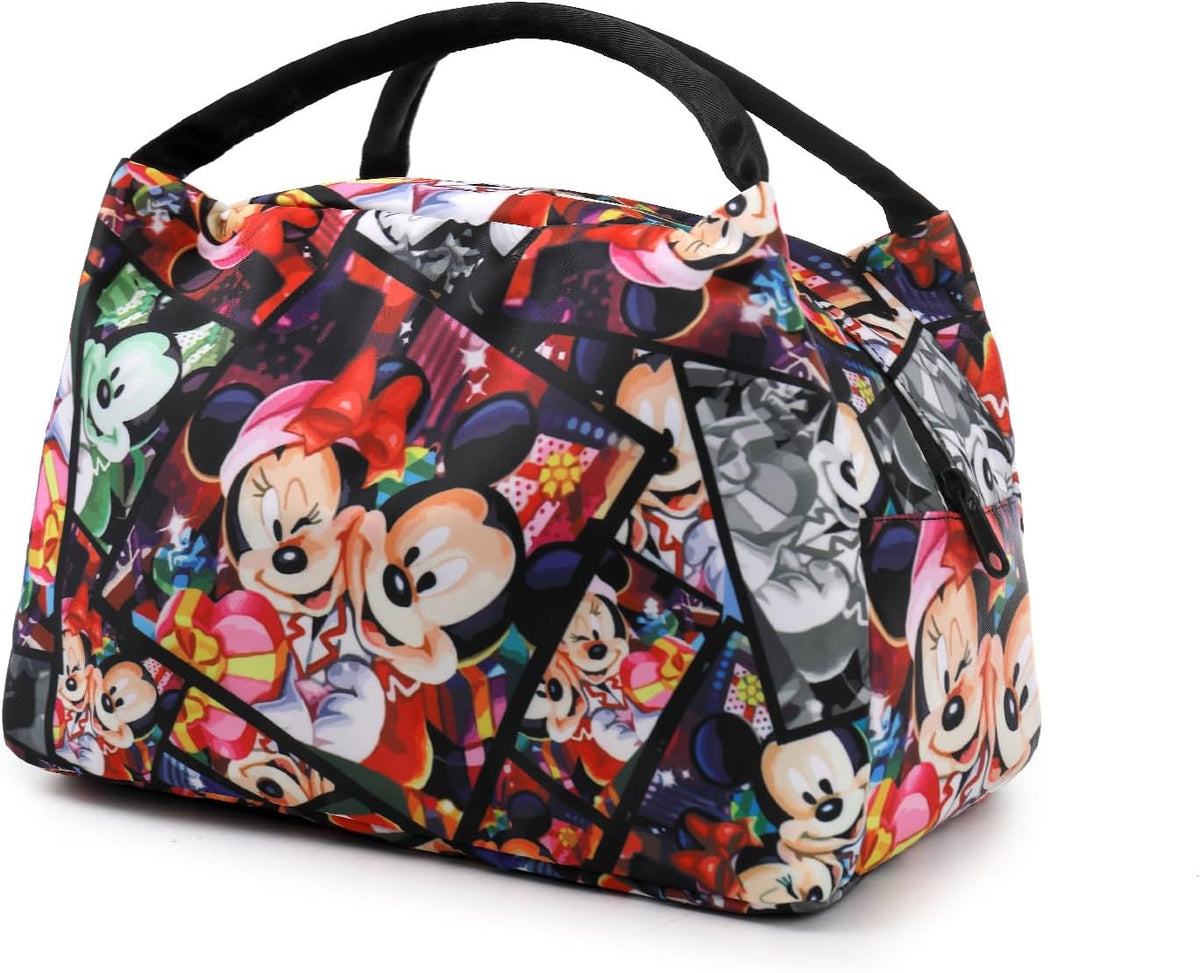 Bolsa de almuerzo de anime para mujer, hielera aislada, bonita lonc...