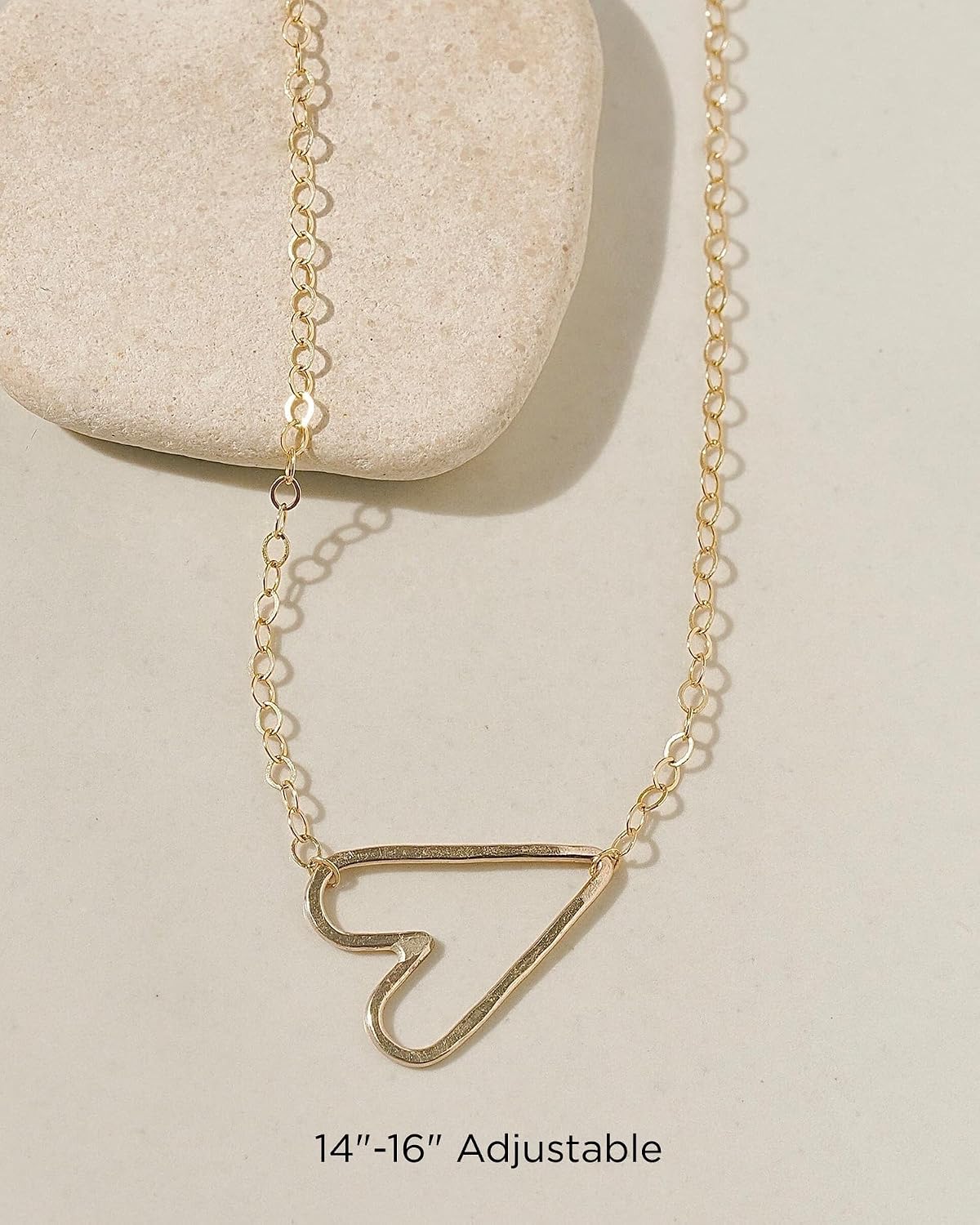James Michelle Joyas: Collar de corazón Itty Bitty para mujer - Gar...