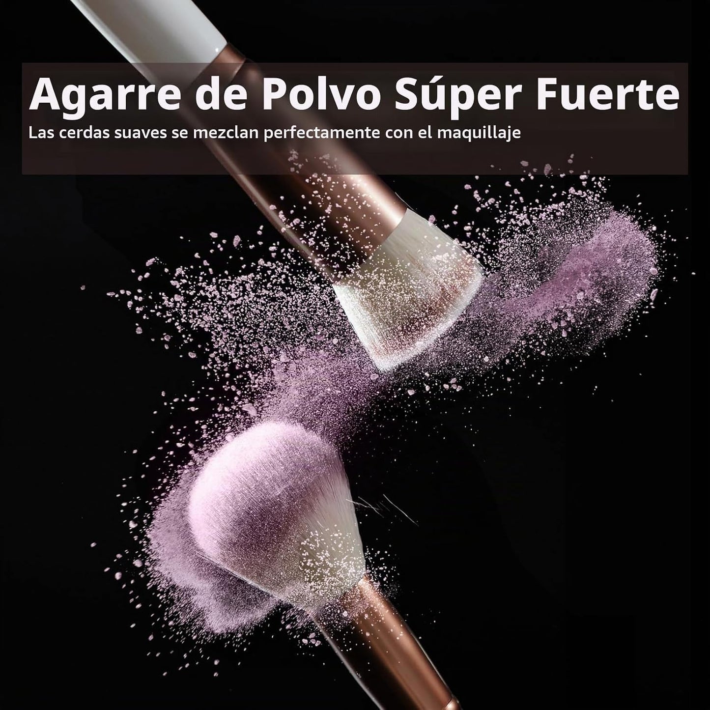 OMANIAC Juego de 20 brochas de maquillaje profesional \u2013 Kit de...