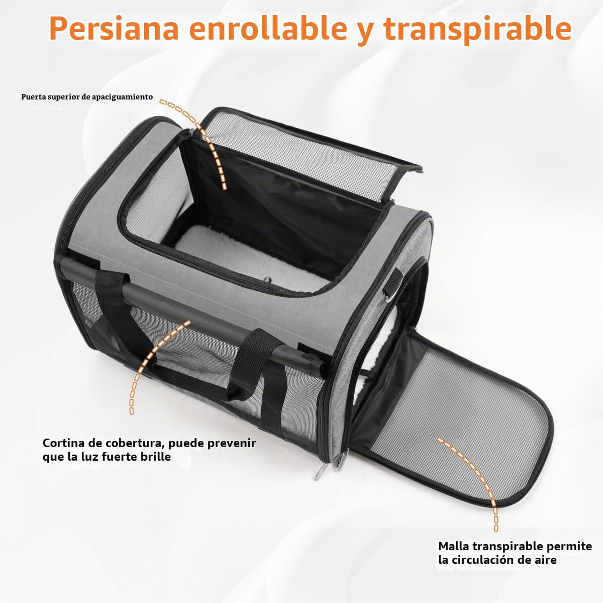 TWDEPART Mochila transportadora para gatos, multifuncional, firme y...