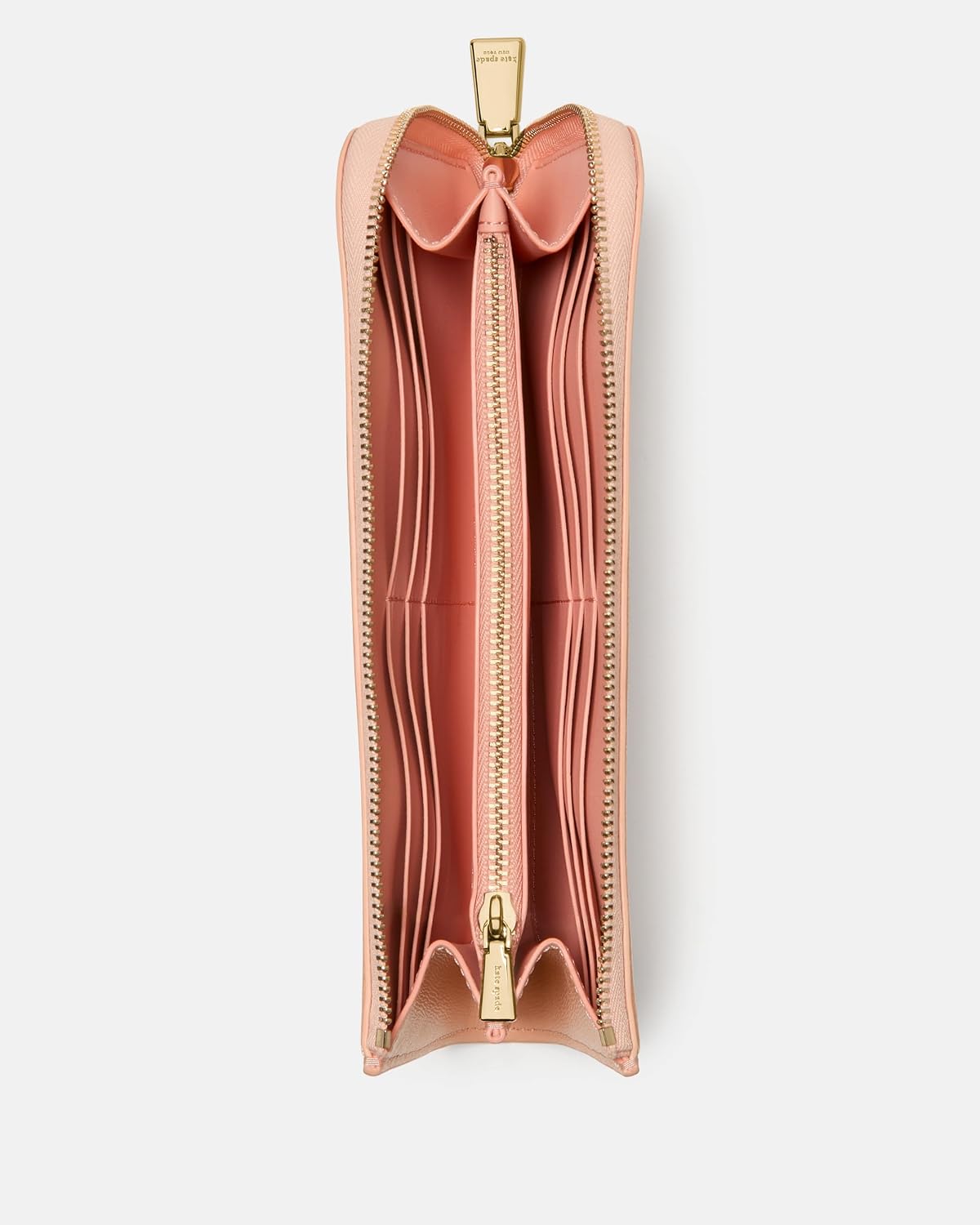 kate spade new york Devin - Cartera Continental con cremallera, mel...