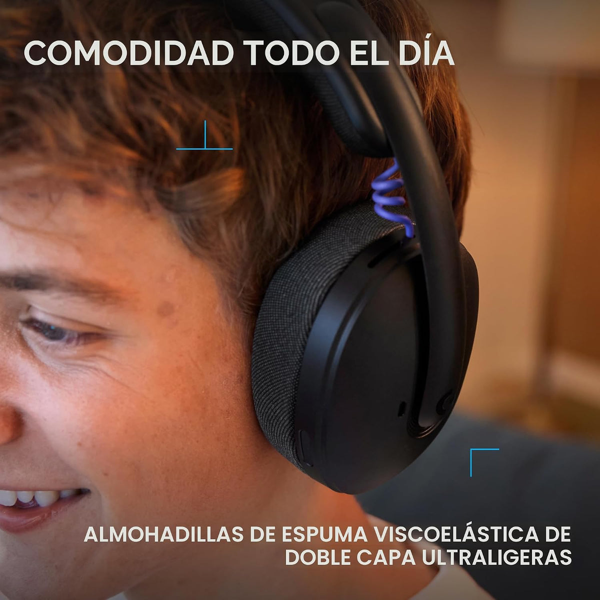 Logitech G Auriculares inalámbricos para juegos 325 Lightspeed - Ne...