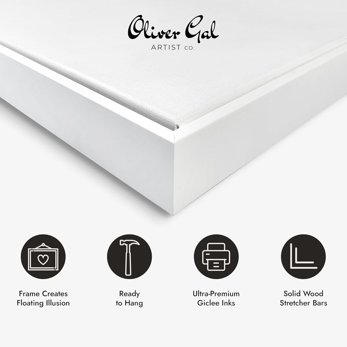 The Oliver Gal Artist Co. Lienzo enmarcado de moda y glamour, con d...