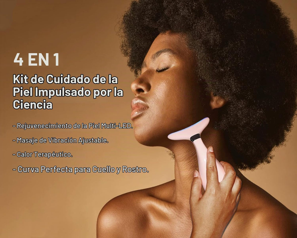 VRAIKO Lily - Masajeador facial para el cuello, herramienta de escu...