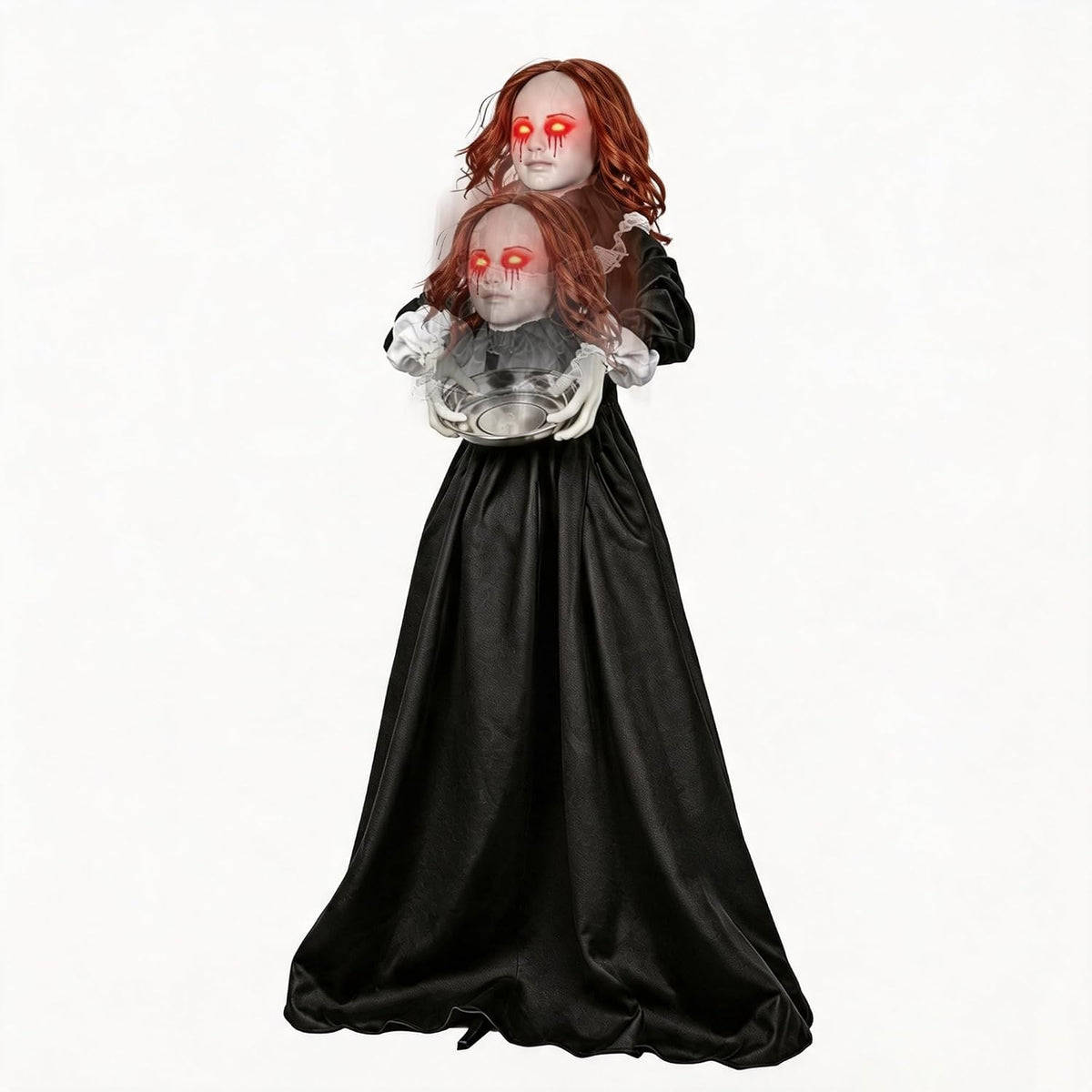TW SHINE Decoraciones de mucama de pie animatronics de Halloween de...