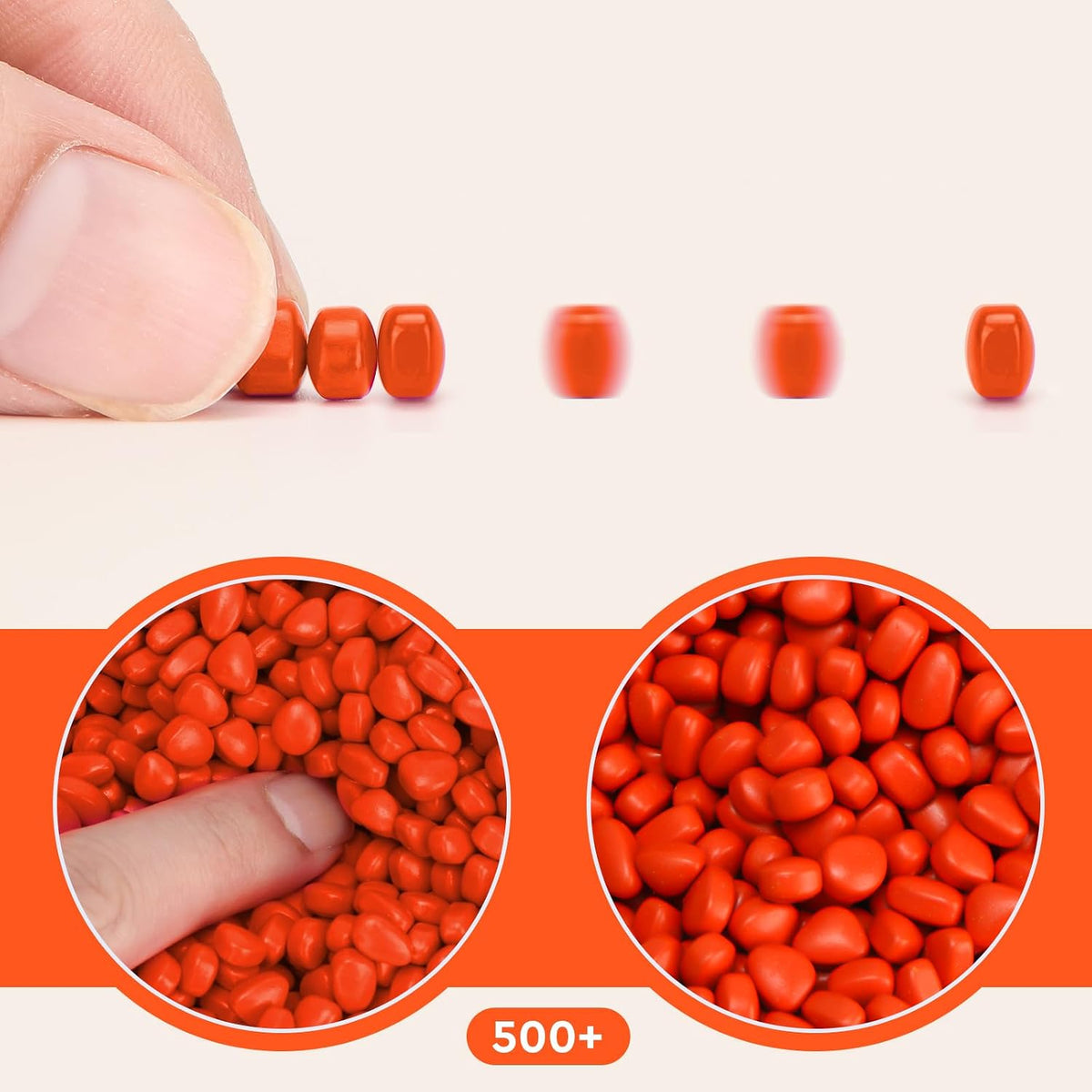 GIMOBOTE Masilla de ferrita naranja 500+, decoración de escritorio...