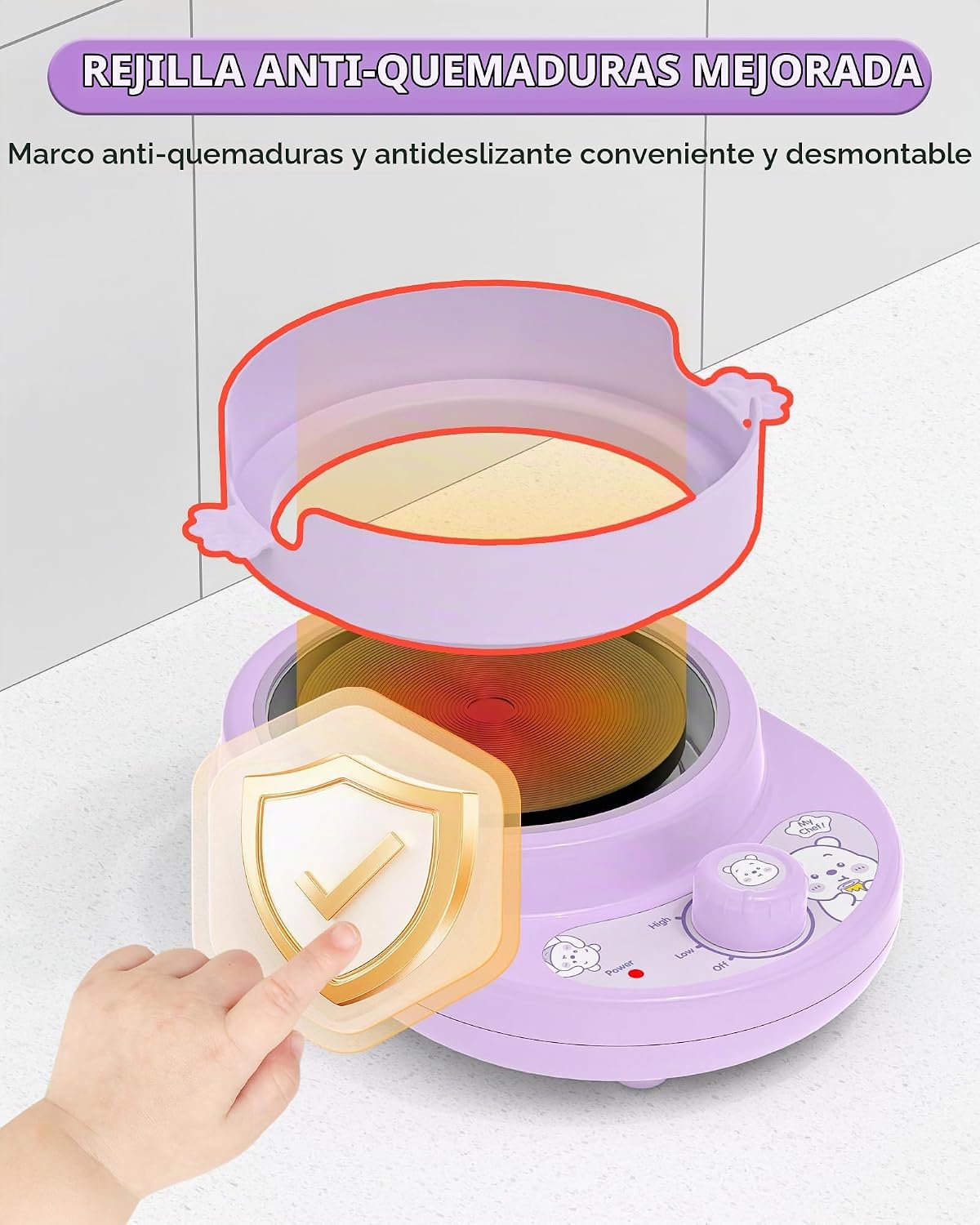 Gotoofun Mini juego de chef de cocina | Juego de cocina de comida r...