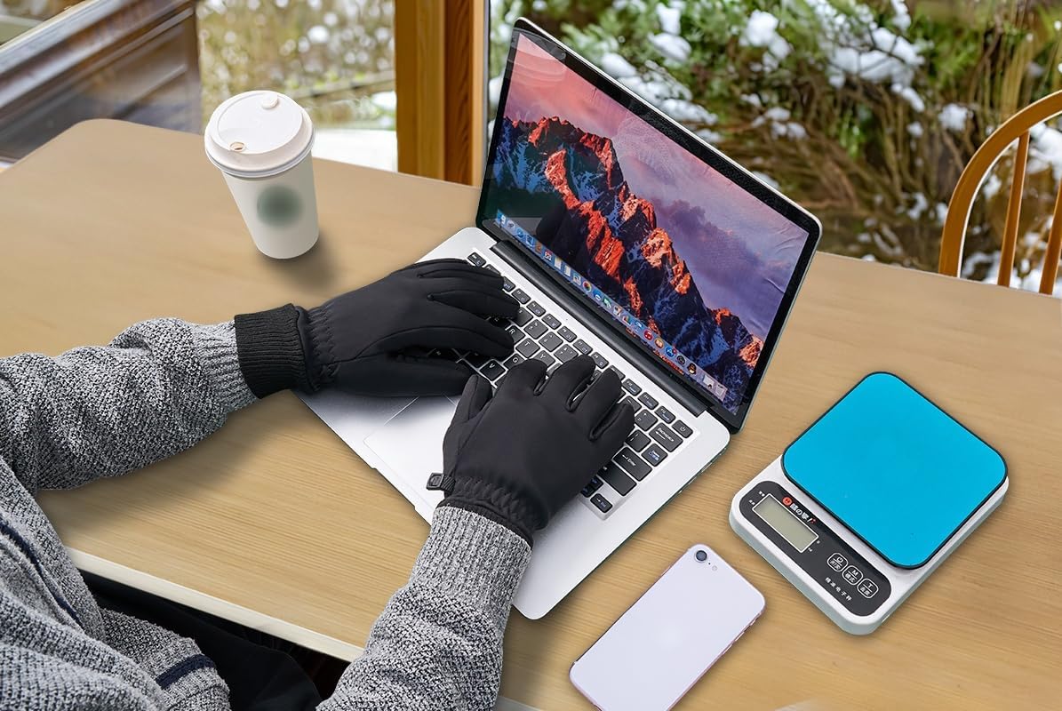 FEWTUR Guantes de invierno para hombres y mujeres en clima frío - G...
