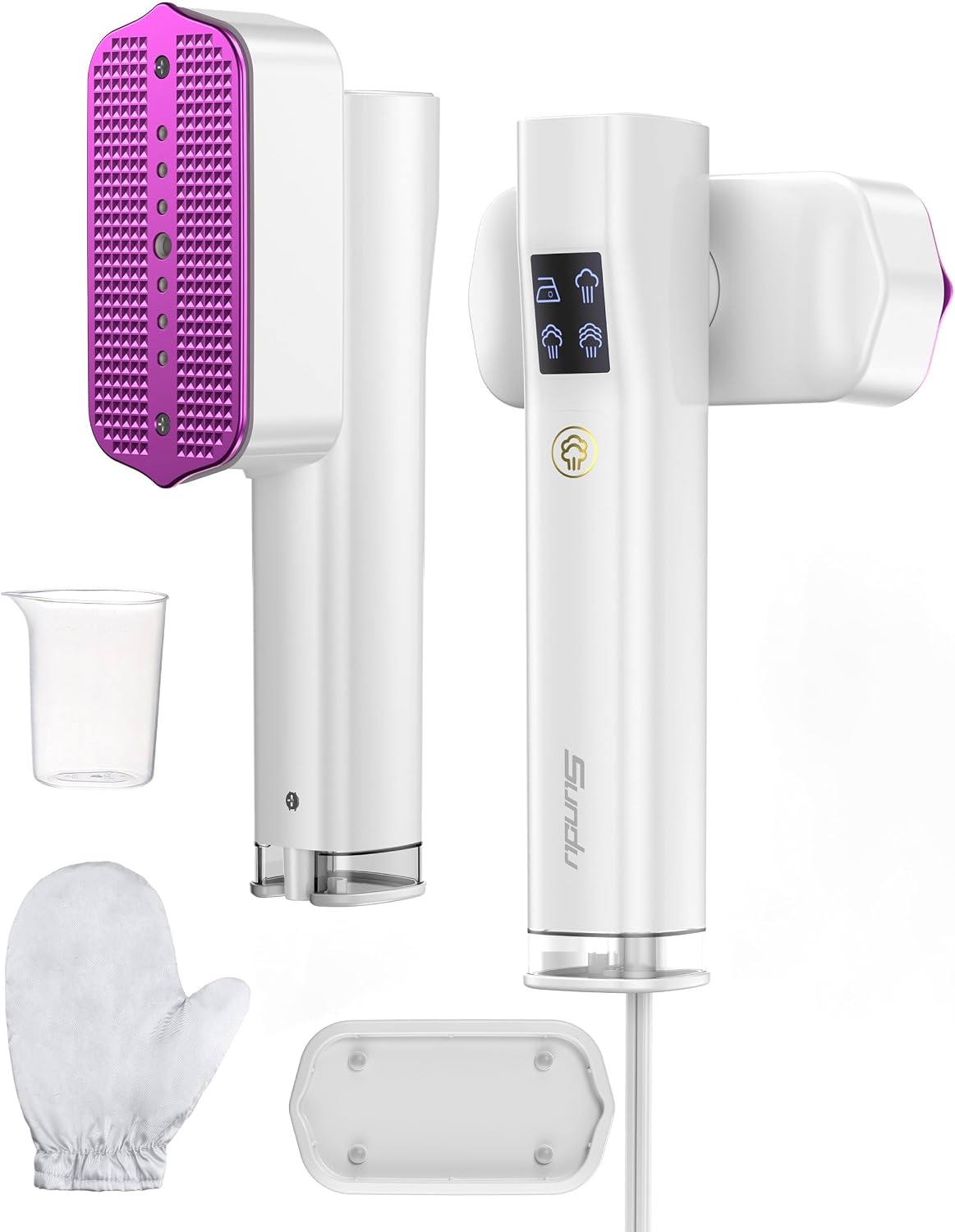 Sundu - Vaporizador portátil 2 en 1 para ropa, vaporizador y planch...