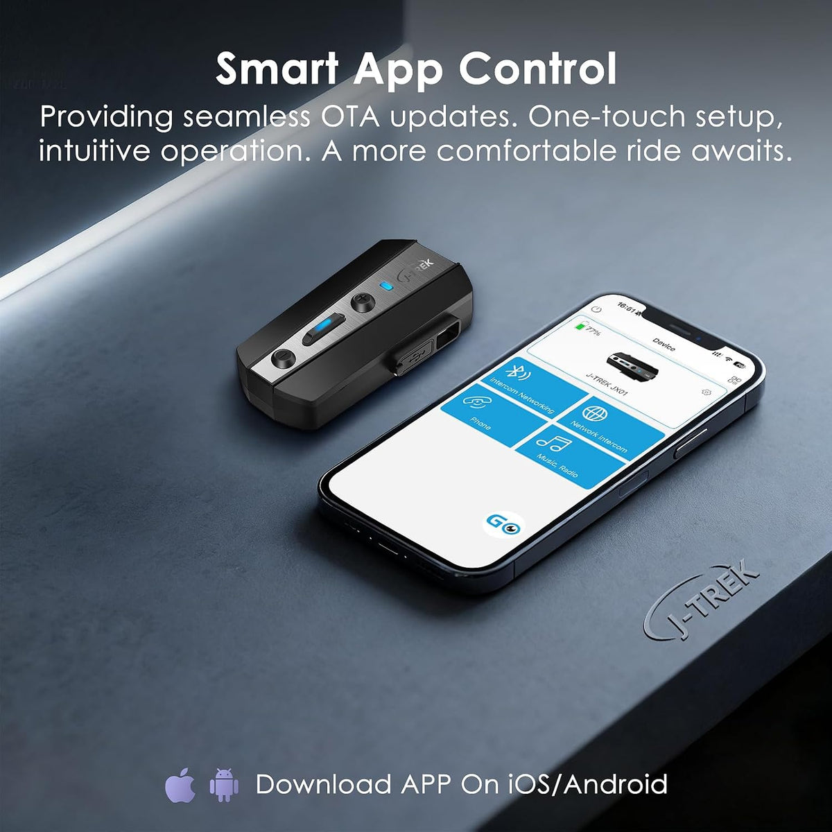 J-TREK JX01 Audífonos Bluetooth para Motocicleta con V5.4, Audífono...