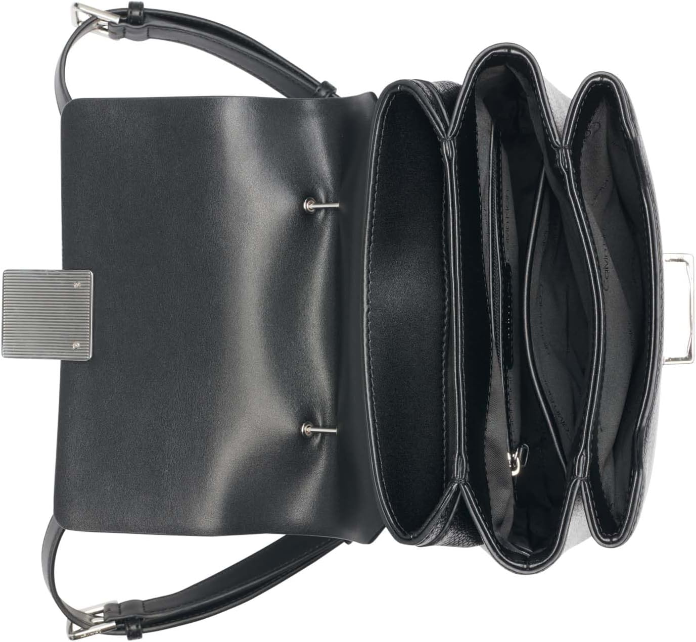 Calvin Klein Mochila con solapa de triple compartimento Clove para...