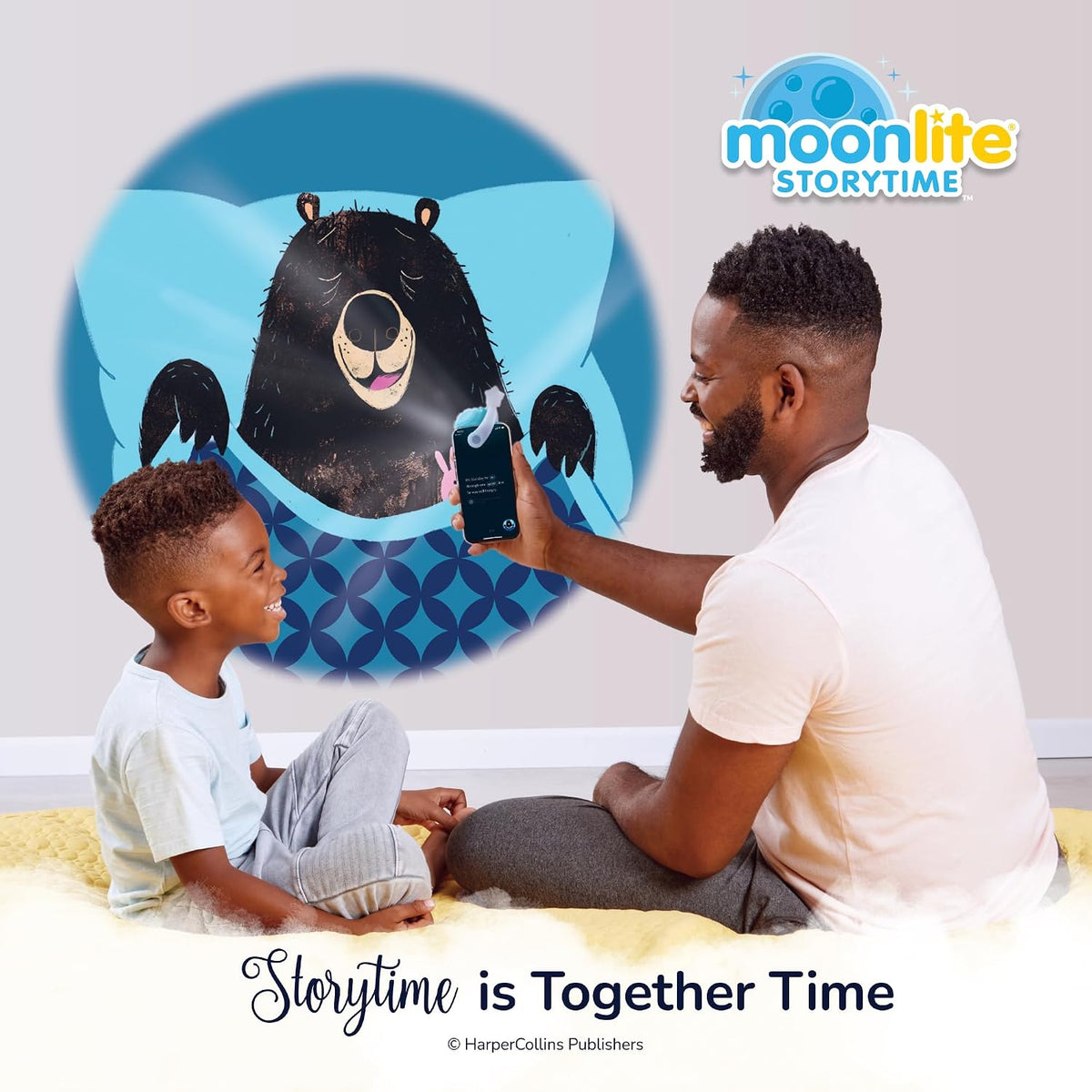 Moonlite Storytime Goodnight Already carrete de cuentos, una forma...
