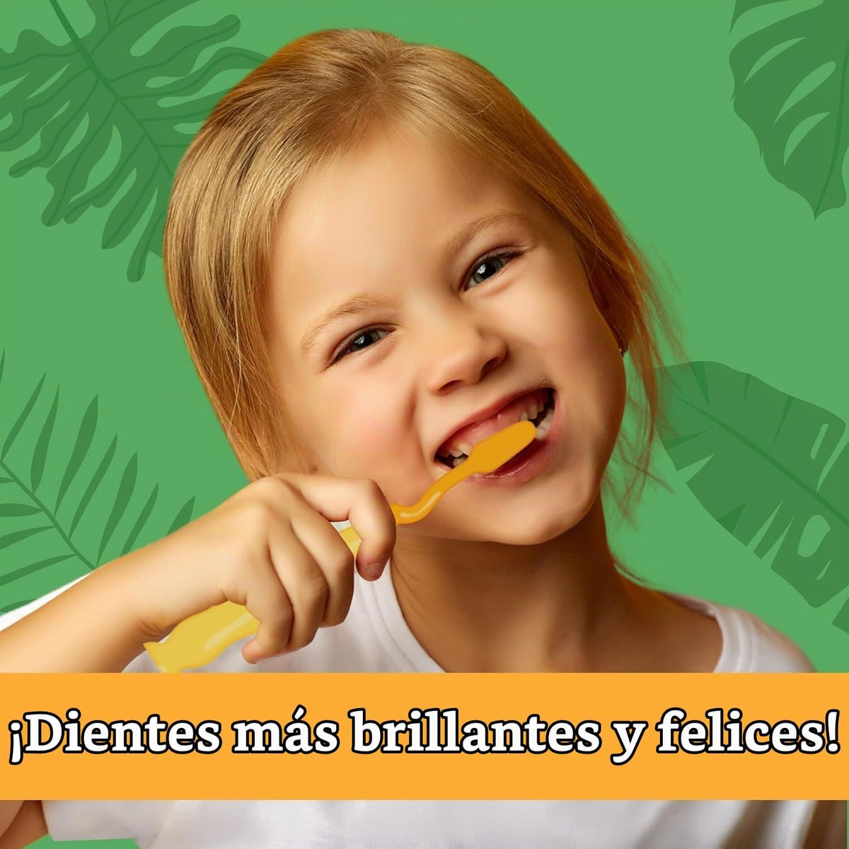 GuruNanda Cepillo de dientes para niños con ventosa y divertidos di...