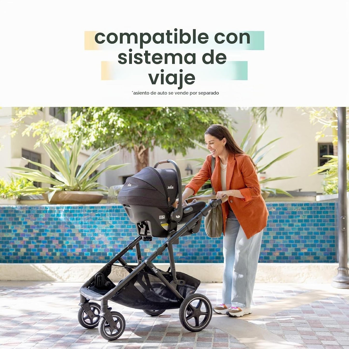 Joie Chive Silla de Paseo Modular de Individual a Doble, 20+ Modos...