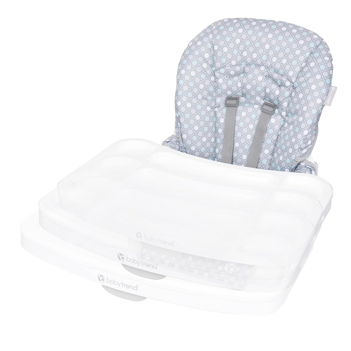 Baby Trend Adapt SpaceSaving Silla Alta Elevadora, Pebblestone Aqua