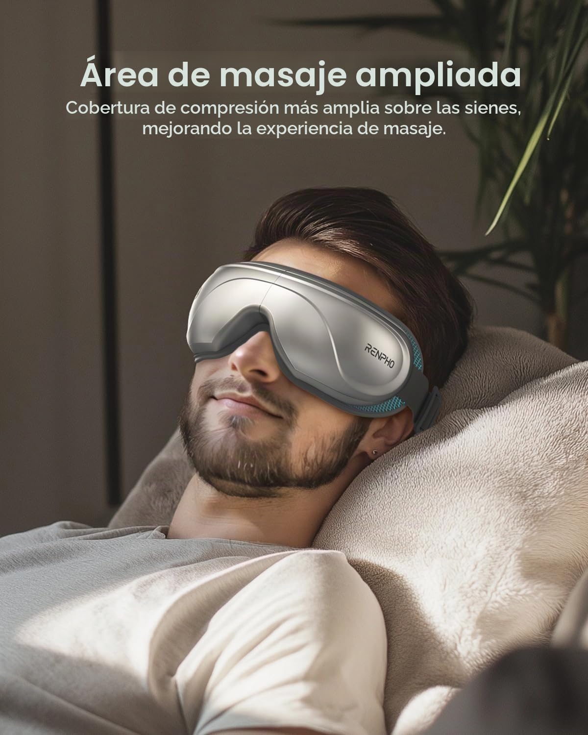 RENPHO Eyeris 2 Masajeador de Ojos con Calor y Enfriamiento, Regalo...