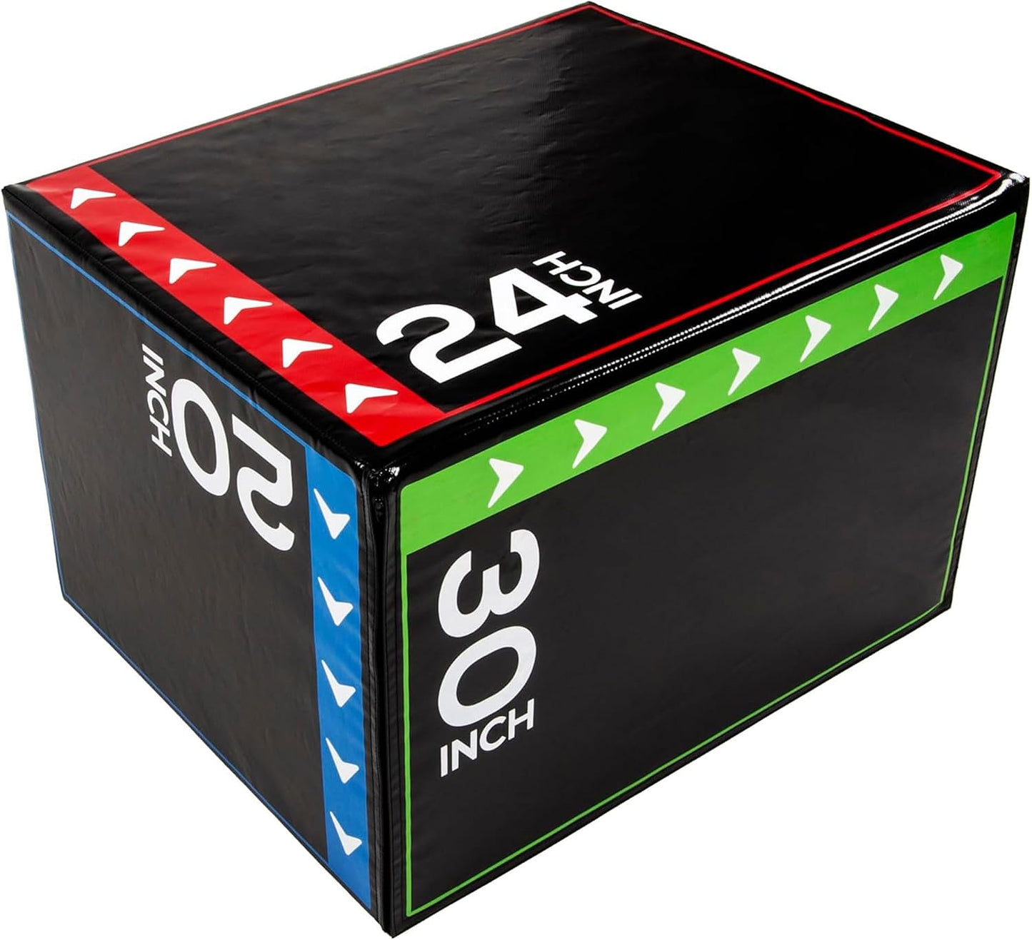 BalanceFrom Caja de salto pliométrica de espuma 3 en 1 para gimnasi...