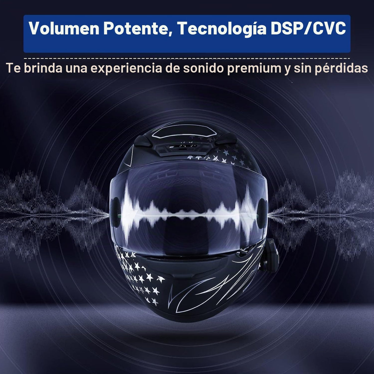 LEXIN B4FM - Auriculares Bluetooth para motocicleta, intercomunicad...