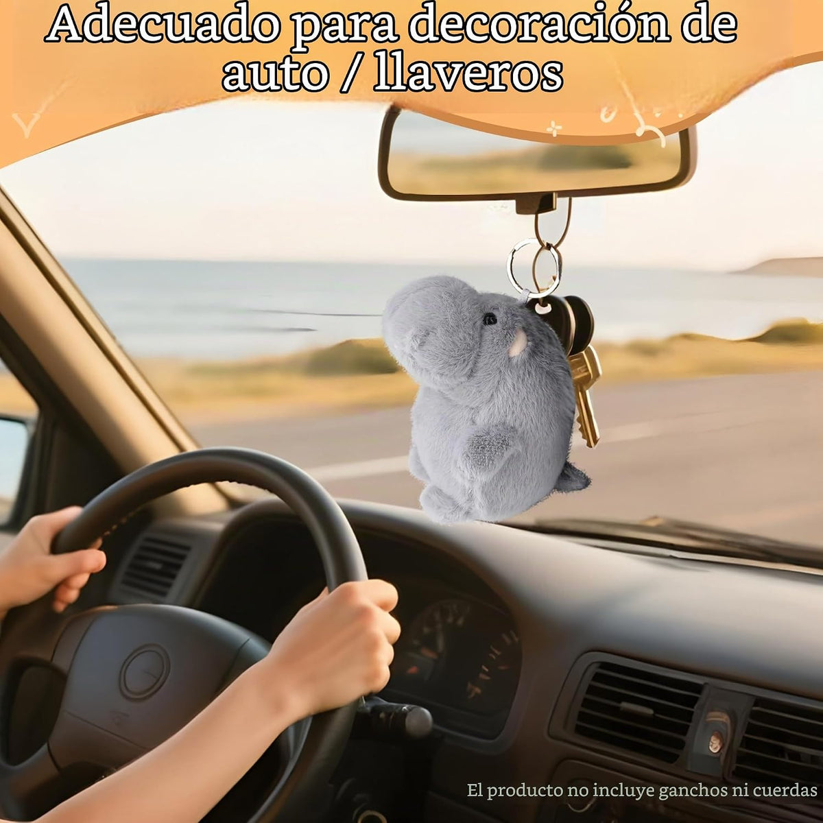 Peluche de hipopótamo, pequeño hipopótamo, juguetes de peluche para...