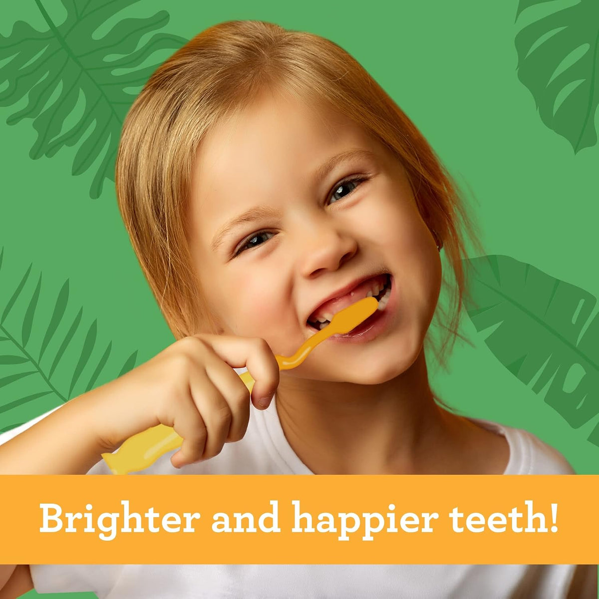 GuruNanda Cepillo de dientes para niños con ventosa y divertidos di...