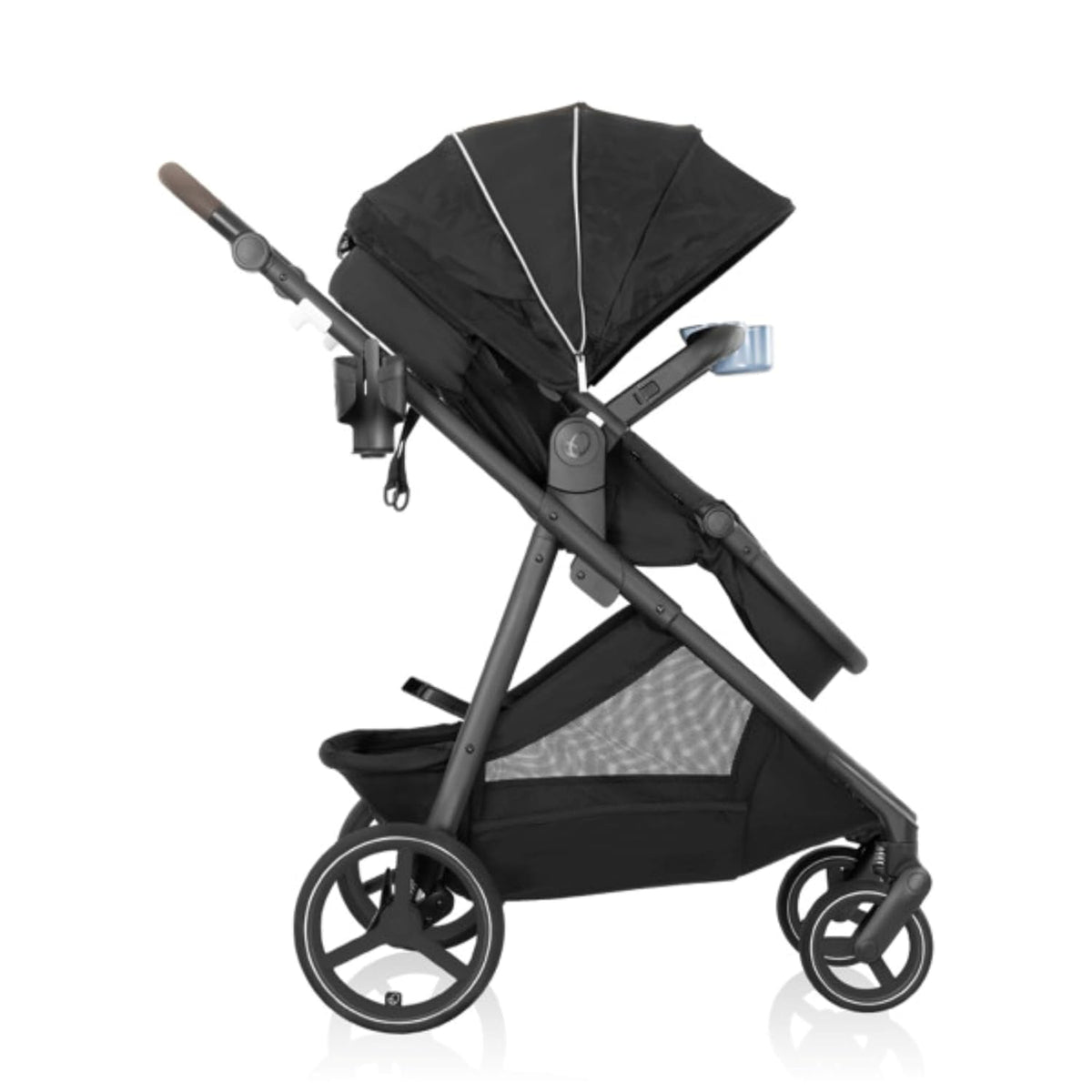 Cochecito Evenflo Shyft Intuiti+ (Dubhan Black) | 6 modos de uso, d...