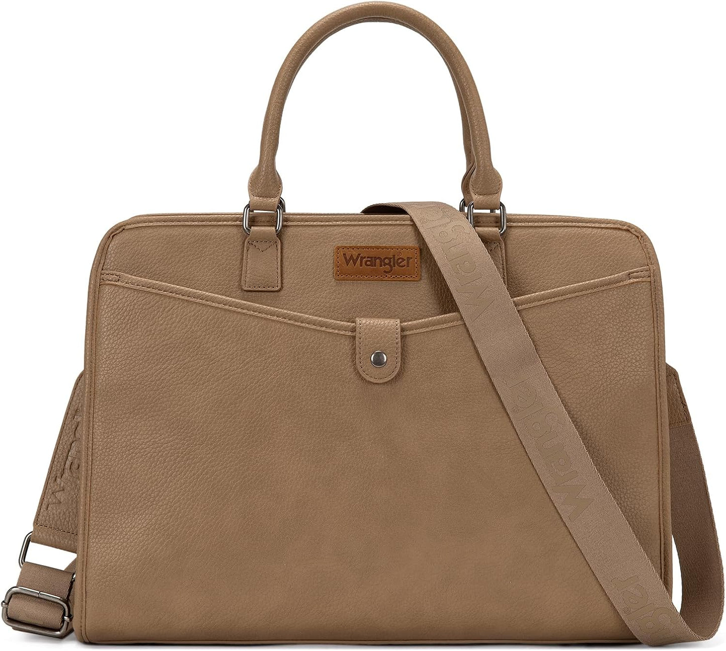 Wrangler - Bolsa de mano para laptop de 15.6 pulgadas, para uso dia...