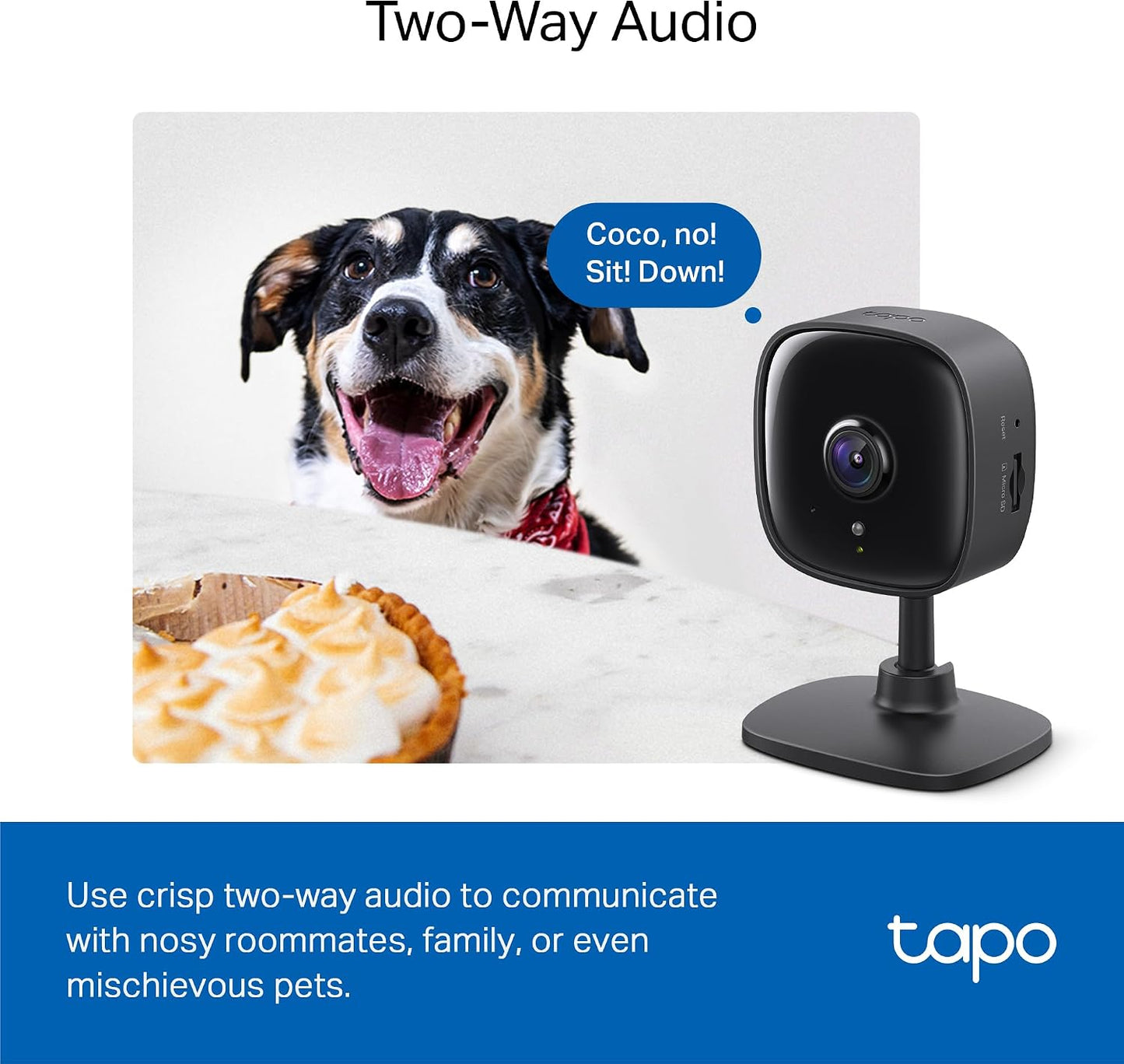 Tapo de TP-Link - Cámara de seguridad interior de 1080P para monito...