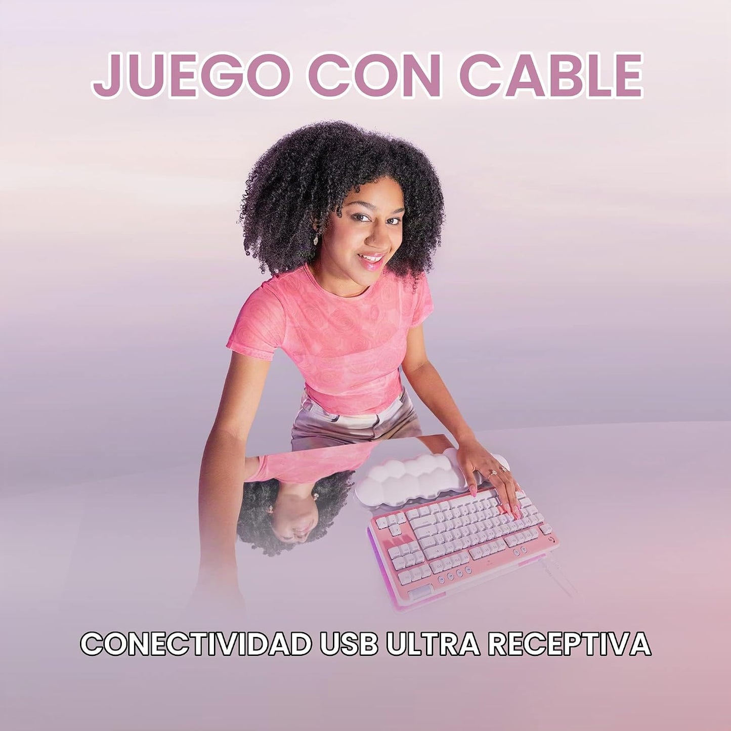 Logitech G - Teclado mecánico con cable G713 para juegos con ilumin...