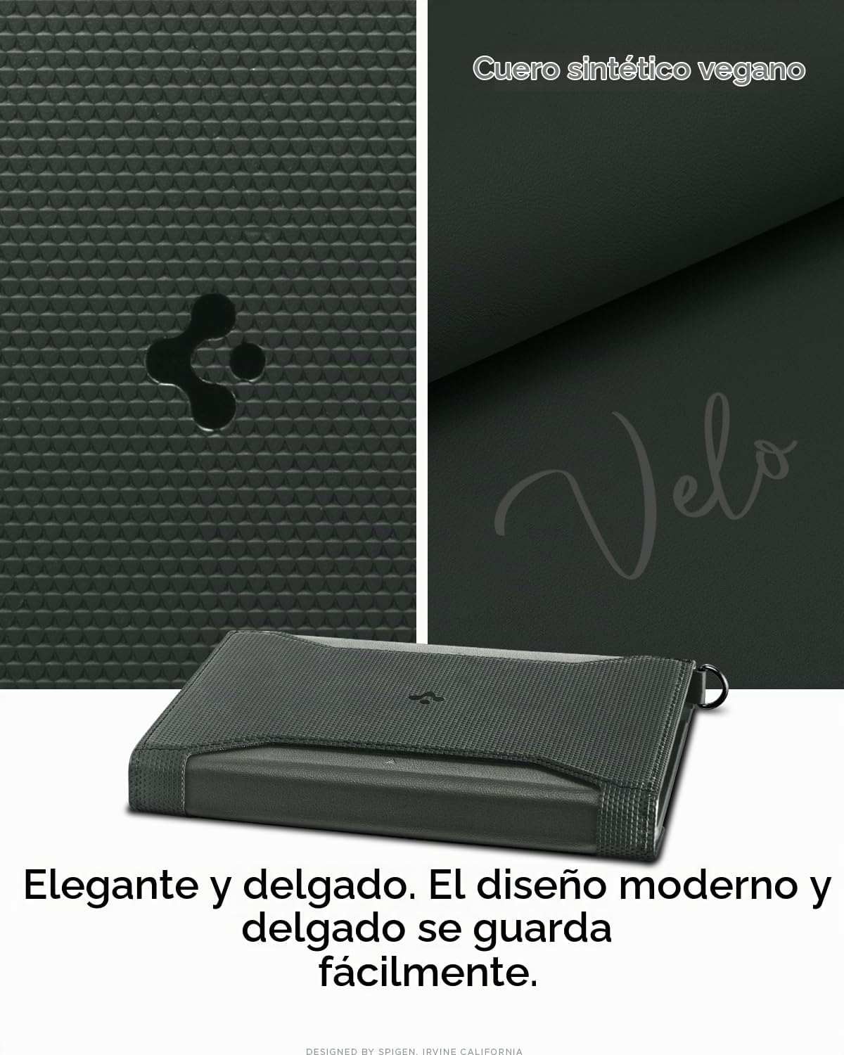 Spigen Life para pasaporte Funda para tarjeta con tecnología de blo...
