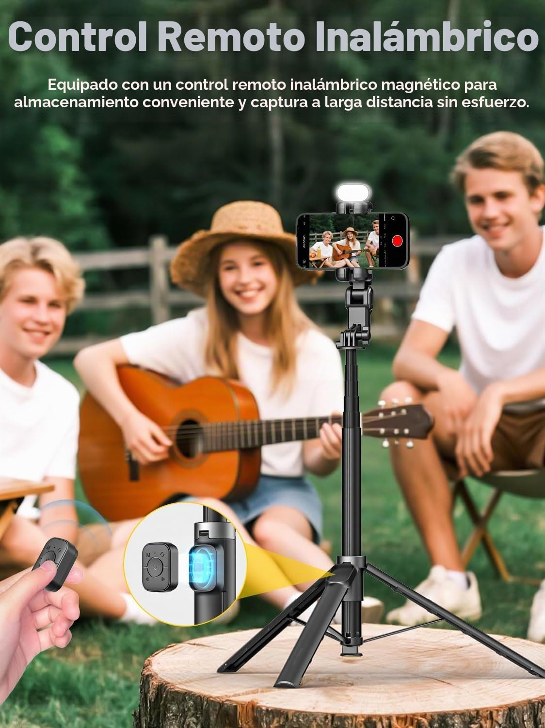 AOCHUAN M3Pro 4 en 1 estabilizador de cardán para teléfono intelige...