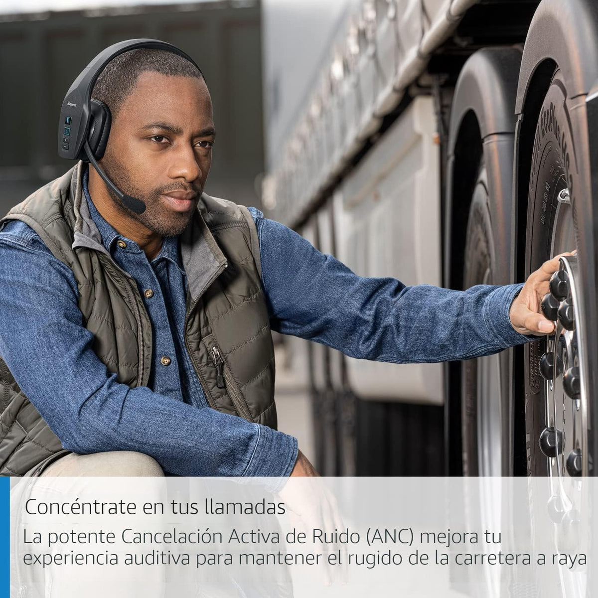 BlueParrott Auriculares Bluetooth B650-XT | Auriculares con cancela...