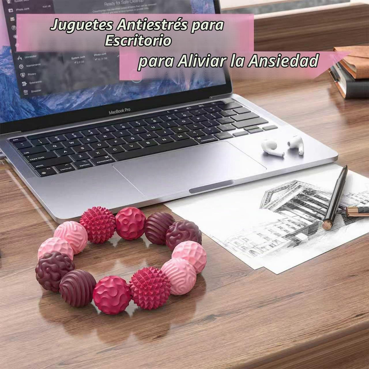 FNASKLEI Juguetes sensoriales para adultos con bolas magnéticas \u2...