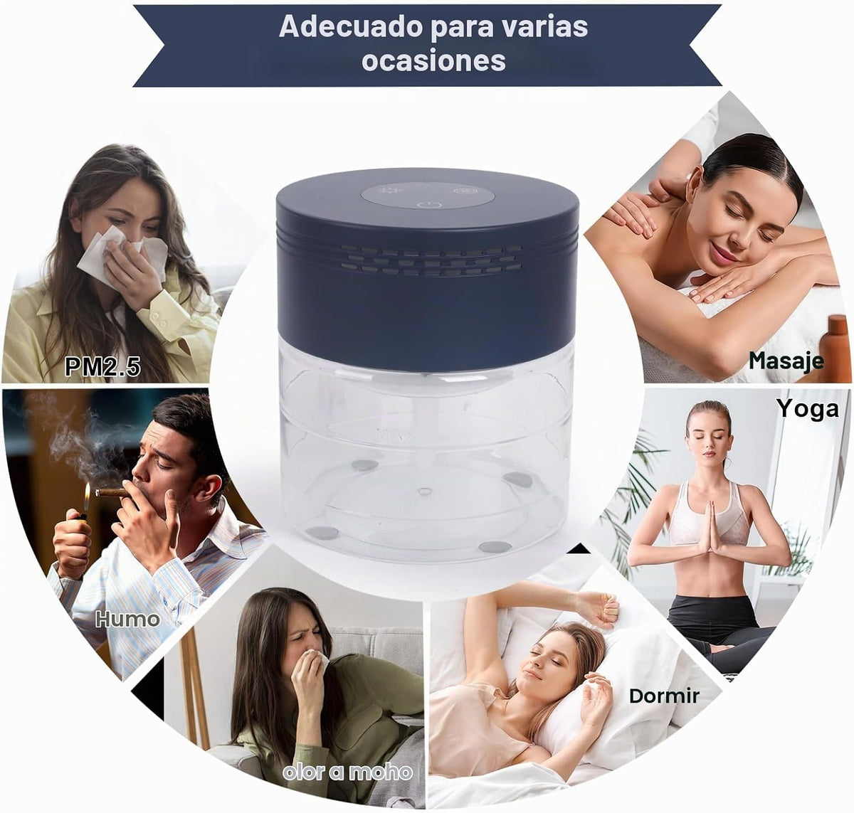 Purificadores de aire de agua para el hogar, purificadores de aire...