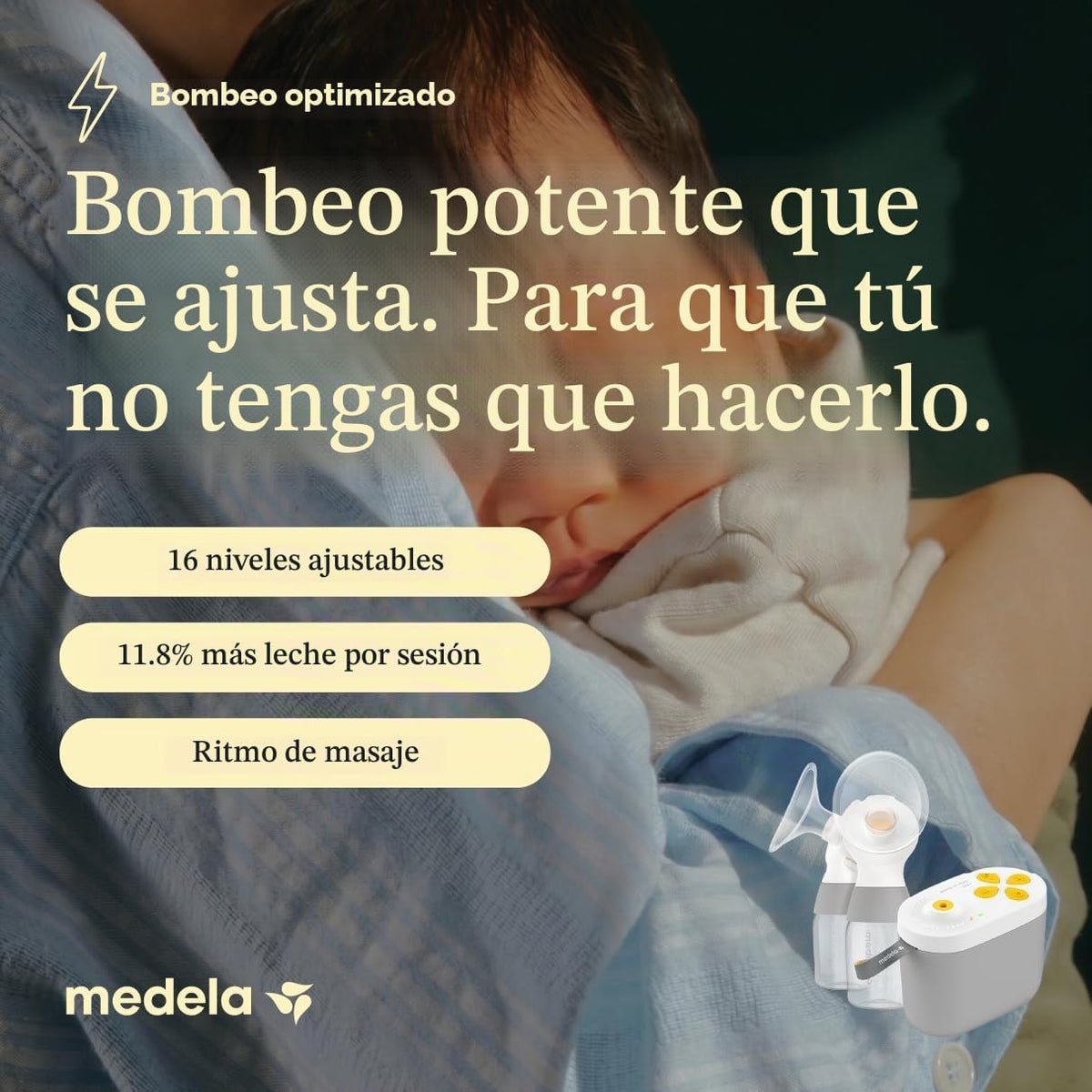 Medela Pump in Style Pro+ Extractor de leche eléctrico doble, grado...