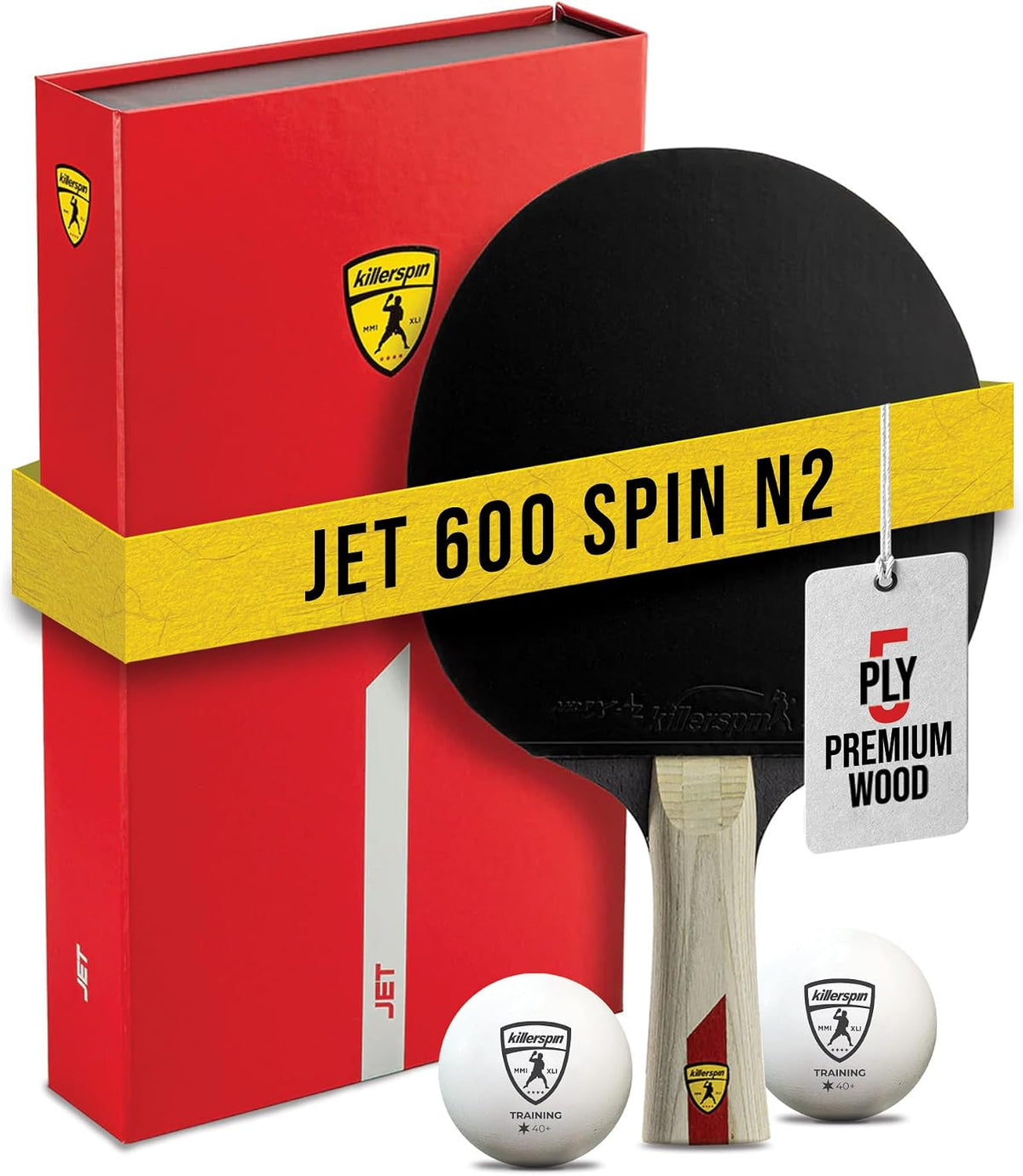 Killerspin JET600 mesa de tenis paddle, Multi, talla única