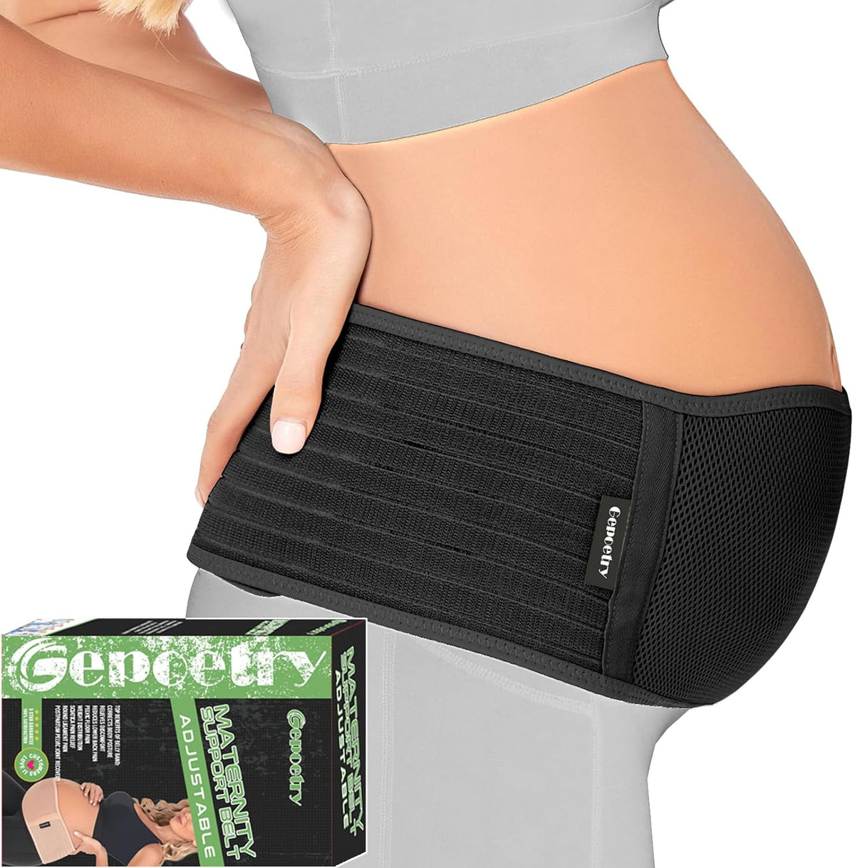 Gepoetry - Banda para el vientre de maternidad para mujeres embaraz...