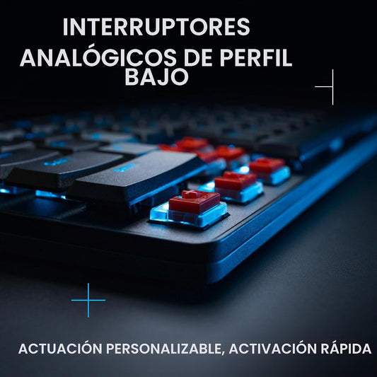 Logitech G Teclado para juegos con cable rápido 515 TKL (efecto sal...