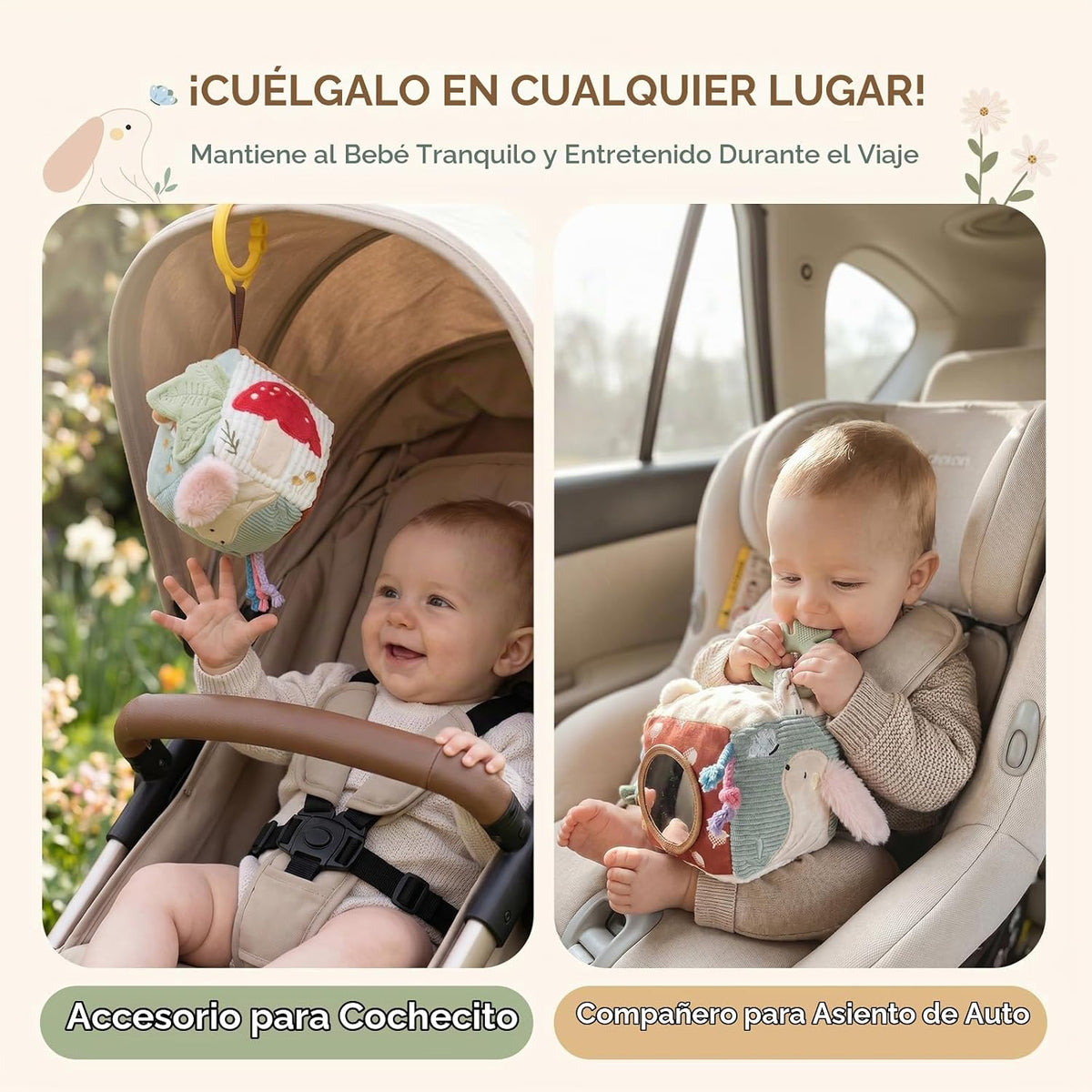 let's make Bear Baby - Cubo de actividades para bebés de 0 a 12...