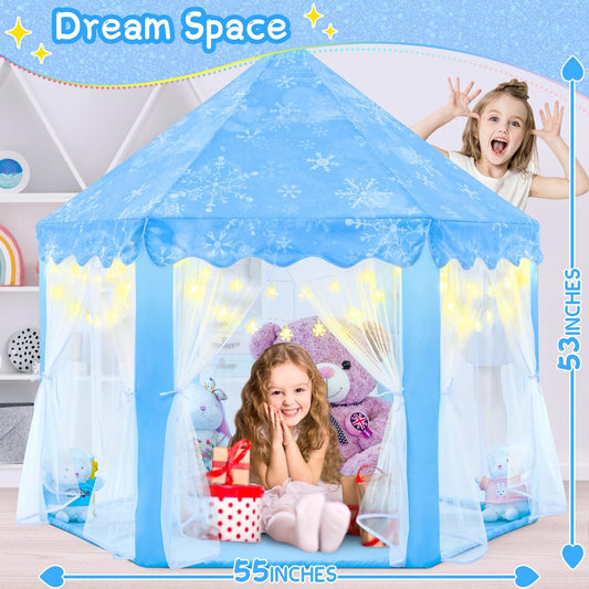 EVOIONOS Tienda de Princesa Frozen para Niñas, Tienda de Juego para...