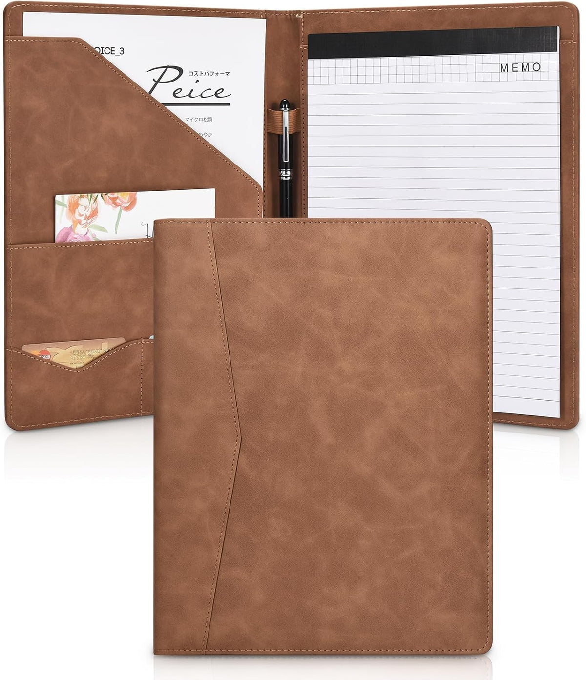 Pacific Mailer carpeta portafolios con cremallera, organizador de d...