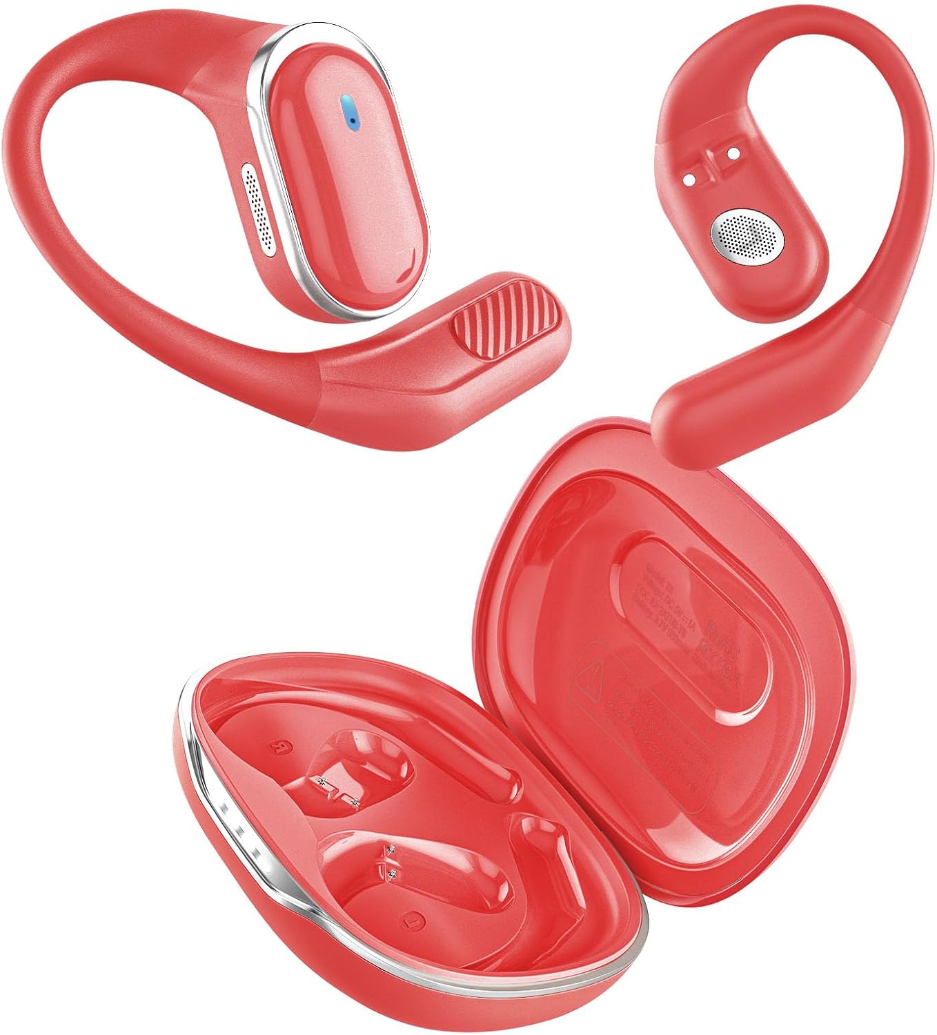 TRAUSI Auriculares inalámbricos con Bluetooth, auriculares estéreo...