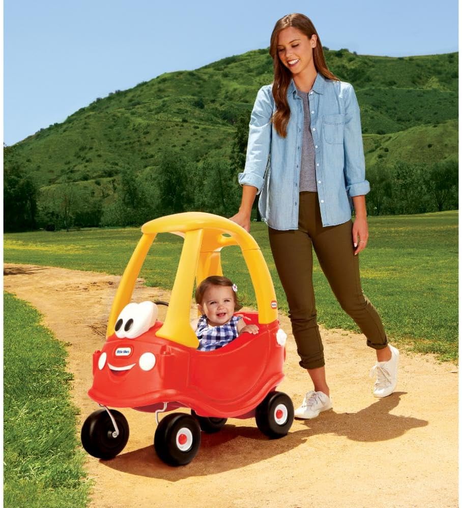 Little Tikes \u2013 Cosy Coupe 30th Anniversary coche, Sin armar, Rojo